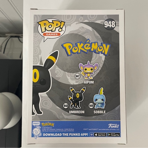 FUNKO POP! Games-Pokemon- Umbreon #948 - Picture 7 of 8